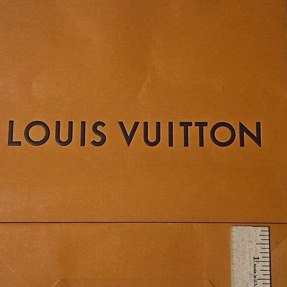 Louis Vuitton Paper Reusable Shopping Bag Brown - Picture 3 of 4